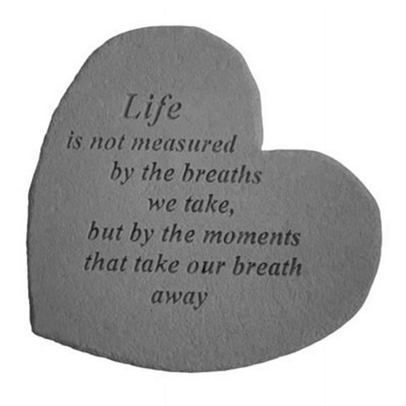 Kay Berry 08603 Great Thought Hearts- Life is not measured...