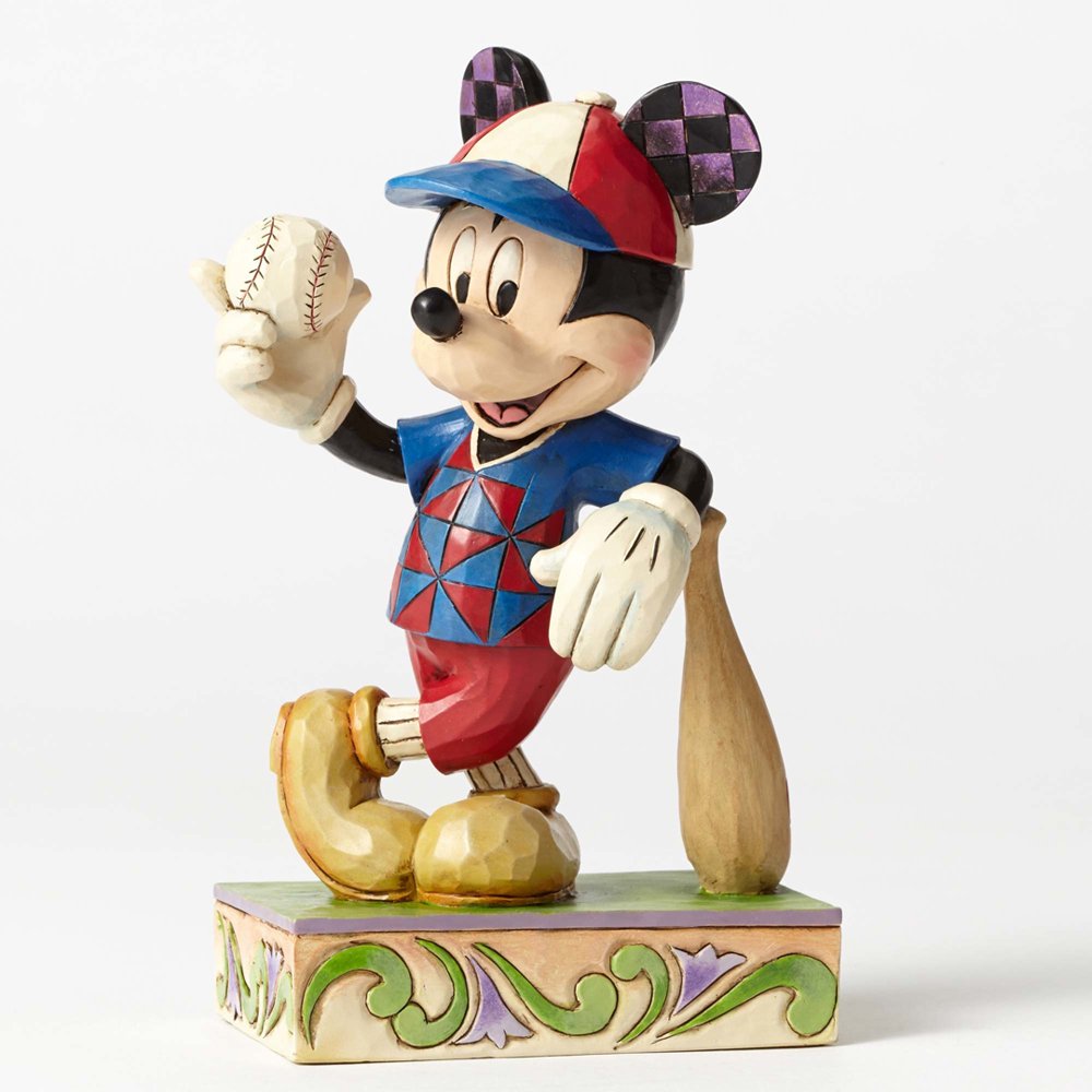 Jim Shore Disney Traditions 4050400 Mickey Baseball New 2016 - Walmart.com - Walmart.com