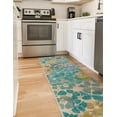 thumbnail image 4 of Rugs.com Azalea Collection Rug – 6 Ft Runner Blue Medium Rug Perfect For Hallways, Entryways, 4 of 9