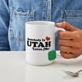 thumbnail image 4 of CafePress - Somebody In Utah Loves Me Large Mug - 15 oz Ceramic Large White Novelty Mug, 4 of 6