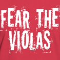 thumbnail image 3 of CafePress - Fear The Viola Women's Dark T Shirt - Women's Traditional Fit Dark T-Shirt, 3 of 4