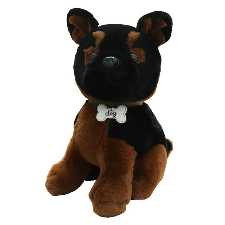 Black pitbull cheap stuffed animal