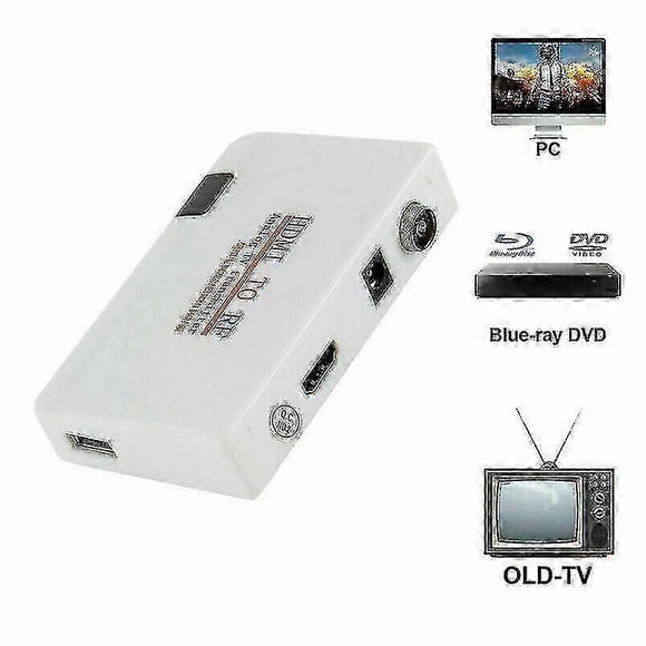 Hdmi To Rf Coax Converter Adapter For Tv Convert Hdmi Digital Signals To Rf Analogo Signals-- -Ayane -Suzuka