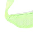 thumbnail image 4 of Breathable Mesh Beach Fanny Pack Waterproof Adjustable Portable Lightweight Outdoor Sports Travel Waist Bag Neon Green, 4 of 4