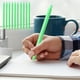 thumbnail image 5 of Paquete de 10 Bolígrafos de Gel de Gran Capacidad, Secado Rápido, Color Negro Básico | Punta de 0,5 Mm para Escritura Suave | Verde | 1 Ml - 14,7 X 1 X 1 Cm - 90 G - Material Escolar y de Oficina, 5 of 6