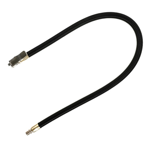 FRCOLOR Air Compressor Car Hose With Tire Inflator Extension Hose And Quick Inflation Chuck Adapter For Car Air Pump Replacement Hose And Tire Pressure Gauge