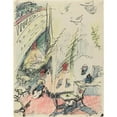 thumbnail image 3 of Walter Gramatté 12x14 Black Modern Framed Museum Art Print Titled - Das Leere Cafe (The Empty Cafe) (1918), 3 of 5