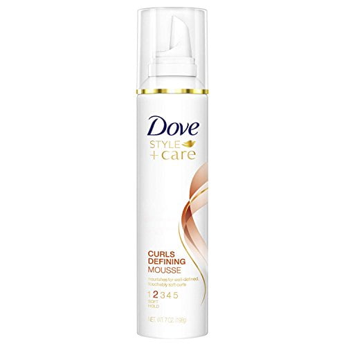 Dove STYLE+care Curls Defining Mousse, Soft Hold 7 oz Walmart Canada
