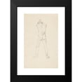 thumbnail image 2 of Adolf Sternschuss 11x14 Black Modern Framed Museum Art Print Titled - Act of the Man Standing Back (1909), 2 of 5