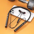 thumbnail image 3 of AURORA TRADE - Juego de auriculares con banda para el cuello, con tarjeta de reproducción, reducción de ruido inteligente, TPE, deportivos, antisudor, para fitness y senderismo., 3 of 8