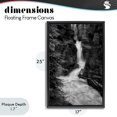 thumbnail image 4 of Stupell Industries Farmhouse Banff National Park Waterfall Black Floating Frame Canvas Art, 17 x 25, by Jon Evan, 4 of 8