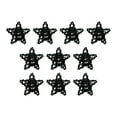 thumbnail image 4 of 10 Uds Colgantes de Estrella de Navidad BLESIY Colgante Estrella Negro, 4 of 8