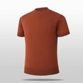 thumbnail image 6 of RUTAYY Men's T-Shirts Short Sleeve Solid Color Knit Tee Shirts Breathable Wicking Crew Neck Casual Layering Tops Daily Wear Elegant Seaside Tees, 6 of 6