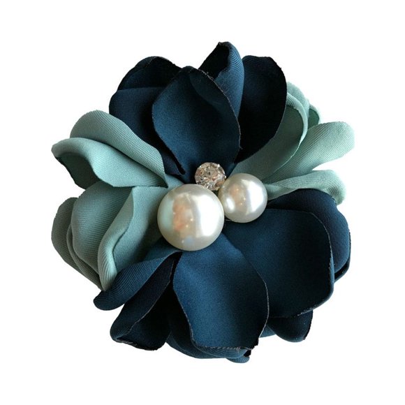 Becaristey Realistic Flower Hair Clip Nature S Beauty To Hair Gift Brooch Elegant And Realistic Easy To Match 1Set