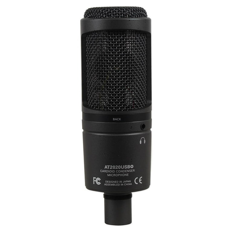 Audio Technica AT2020USB+ PLUS USB Mic w/Headphone Output +Tripod