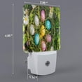 thumbnail image 2 of Fotbe colorful Easter eggs Luz Nocturna LED, Luz de Noche con Sensor de Luz Natural de Anochecer a Amanecer, Se Enchufa a la Pared, Blanco Cálido 0.5W-EU, 2 of 7