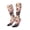 1 Black, variant on Women Crew Soft Moisture-wicking Socks Guitar Skull rock Pattern Design Cotton Socks, One Size fit All