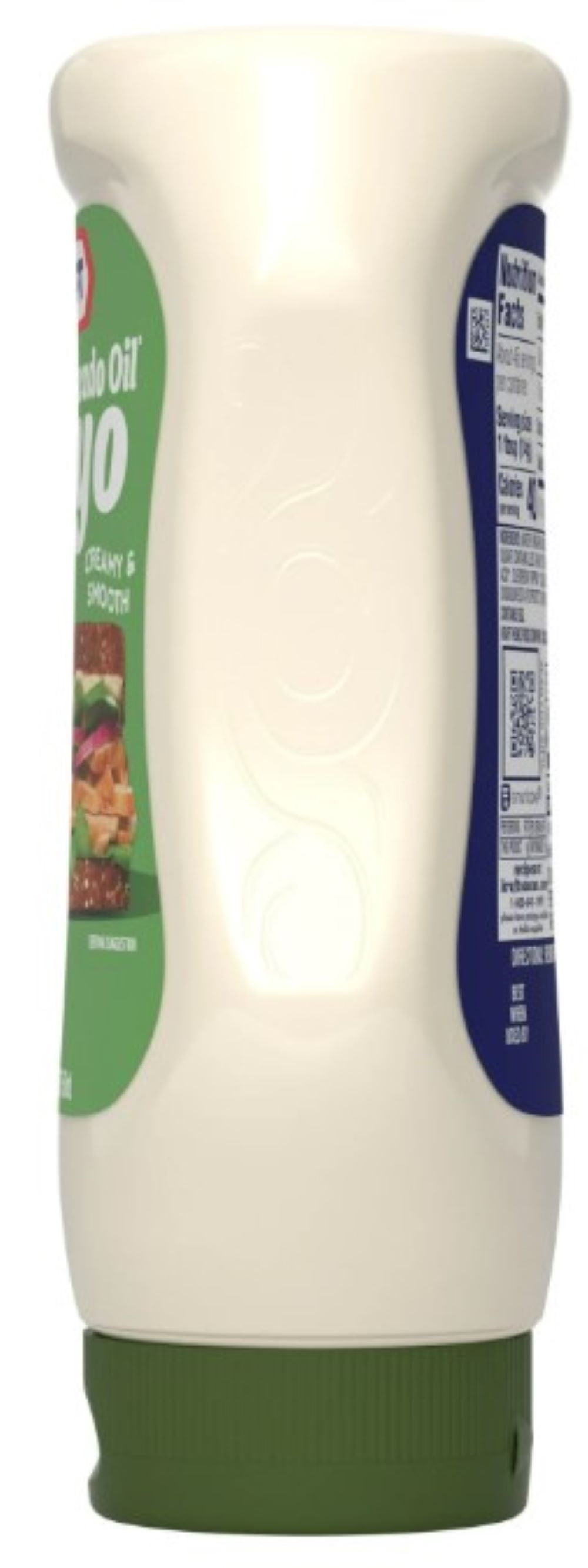 (2 Pack) Kraft Avocado Oil Mayonnaise 22 fl oz Squeeze Bottle (Pack of 2)