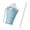 Blue, variant on Silicone Sphere Ice Mold Maker Foldable Silicone Cup Sphere Round Ice Maker Folding Cup with Straw for Coffee,Juices