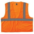 thumbnail image 2 of Ergodyne GloWear 8210Z Type R Class 2 Economy Mesh Vest, Orange, 4XL/5XL, 2 of 3