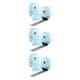 thumbnail image 5 of Seitruly Paquete Identidad Rodillo Protector Universal Privacidad Información Código desordenado Cobertura Protectora Sobre Azul Type1 NO1, 5 of 6