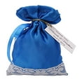 thumbnail image 1 of 20 Satin Drawstring Gift Bags Small Printed Pouches Wedding Party Favor Bags With Personalized Tags, 1 of 1