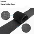thumbnail image 1 of 20mm Magic Sticker Tape Self Adhesive Strong Double Sided Adhesive with Sticker Pad Fluffy Hook and Loop Fastener White Black Iron-on 8Meter, 1 of 6