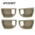 thumbnail image 1 of 4 Pcs Cache-Poignée Intérieur Beige L&R pour Hyundai Santa Fe 2007-2012 Dissipation de Chaleur Améliorée Pièces Intérieures Auto, 1 of 9