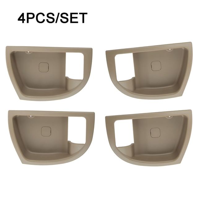4 Pcs Cache-Poignée Intérieur Beige L&R pour Hyundai Santa Fe 2007-2012 Dissipation de Chaleur Améliorée Pièces Intérieures Auto
