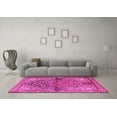 thumbnail image 3 of Ahgly Company Indoor Rectangle Medallion Pink Traditional Area Rugs, 2' x 3', 3 of 4