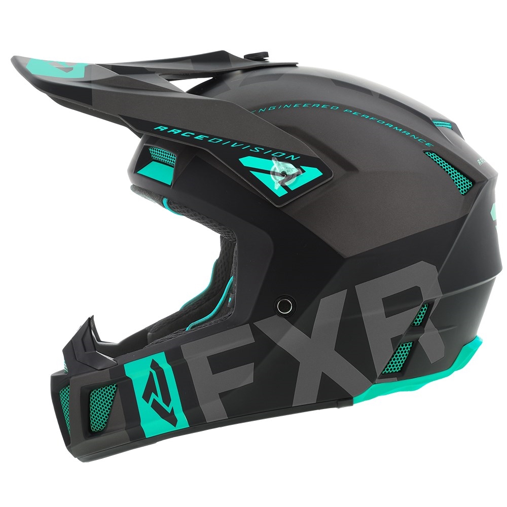 FXR Clutch EVO Helmet - Black/Charcoal 