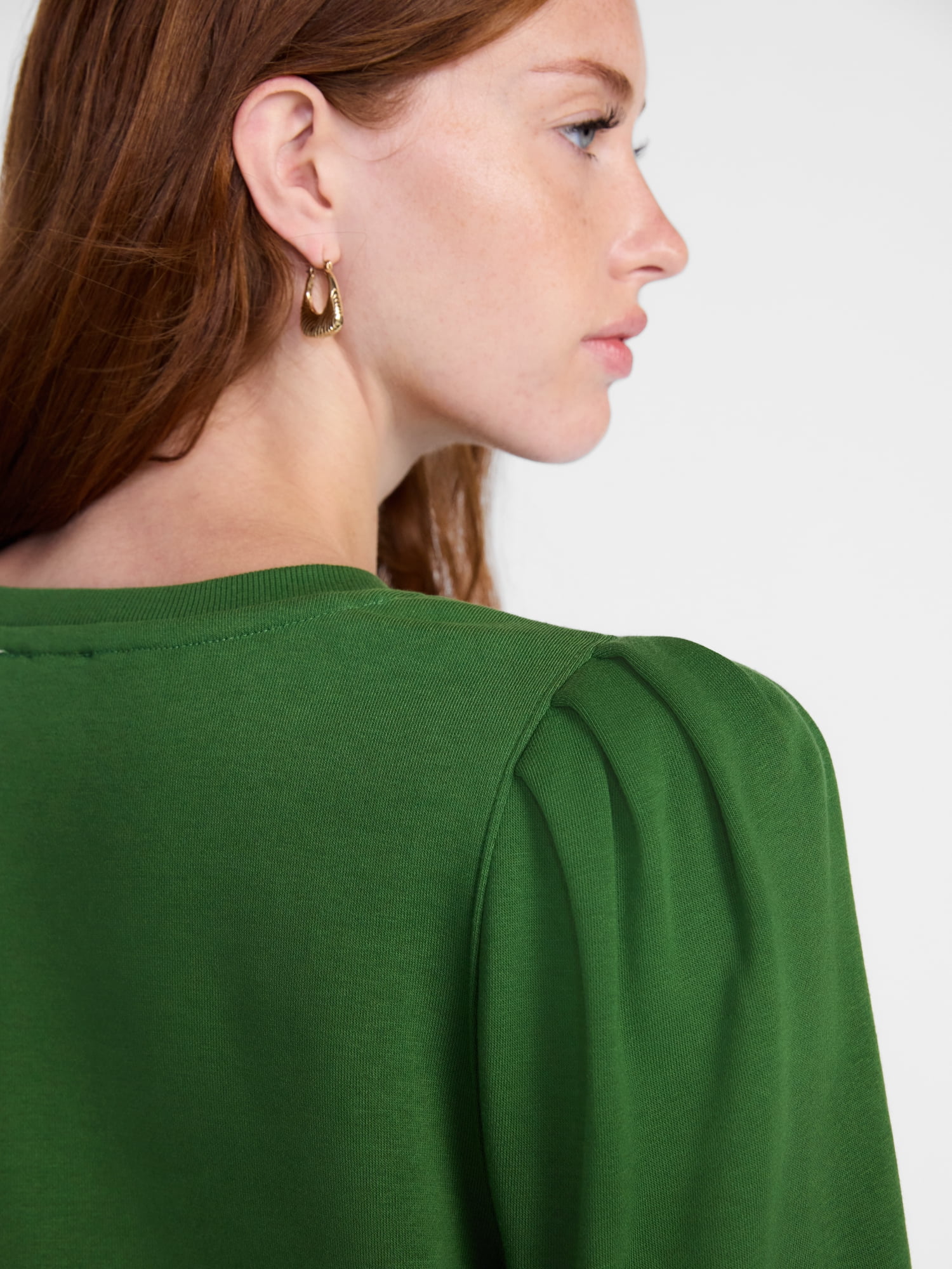 Scenario Women's Henley Sweatshirt with Long Sleeves, Sizes XS-XXXL