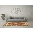 thumbnail image 3 of Ahgly Company Indoor Rectangle Persian Brown Traditional Area Rugs, 7' x 10', 3 of 4
