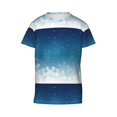 thumbnail image 6 of Fuzoiu Christmas Snowflakes Print Youth Short Sleeve T-Shirt,Youth Dry-Fit Active Athletic T-Shirt,Short Sleeve Tops Tees for School, Sports, and Casual Wear, 6 of 6