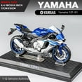 thumbnail image 1 of 12 Inch YAMAHA YZF-R1 Diecast Motorcycle Model Stylish Trendy Decor Gift (BLUE), 1 of 7