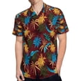thumbnail image 4 of High Quality Hawaiian Shirts for Men Short Sleeve Aloha Beach Shirt Floral Summer Casual Button Down Shirts Blouses O94MNV, 4 of 7