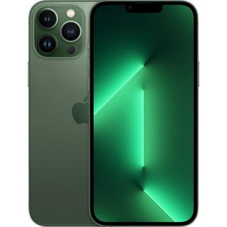 Restored Apple iPhone 13 Pro Max 512GB Alpine Green (Cricket Wireless) MNCR3LL/A Used Excellent Condition