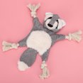 thumbnail image 2 of Dog Toy, Protection  Soft Plush Dog Chewing Toy, Training Toy For Dog Toy Gray, 2 of 8