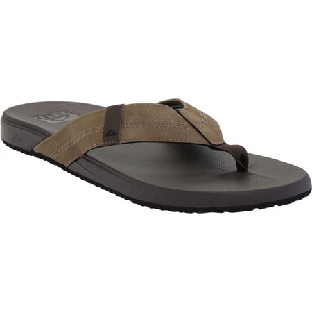 Men's Reef Cushion Phantom Flip Flop Brown/Tan Synthetic 11 M