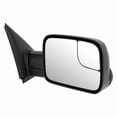 thumbnail image 2 of For Dodge Ram 2500 2005-2009 Mirror Passenger Side | Rear | Outside | Power View | Heated | Foldaway | w/ Tow Package | Straight Arm Inseam | CH1321409 | 55077444AO, 2 of 6