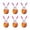 Orange, variant on chaungfeng 6PCS Inflatable Easter Egg, 15.7 Inch Large Outdoor Courtyard Rabbit Shape Decoration for Lawn, Garden, Spring Party (Pink)