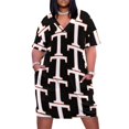 thumbnail image 2 of Vestido largo holgado con bolsillos para mujer falda de verano Universidad de Tenessee40, 2 of 7