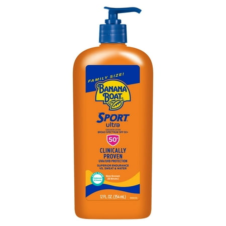 Banana Boat Ultra Sport Sunscreen Lotion SPF 50+, 12 oz - Image 2