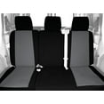 thumbnail image 2 of CalTrend Center 60/40 Split Bench DuraPlus Seat Covers for 2003-2009 Toyota 4Runner - TY178-08DD Light Grey Insert with Black Trim, 2 of 3