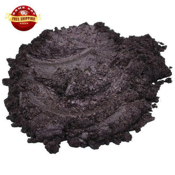 BLACKSTAR RED PLUM BROWN LUXURY MICA COLORANT PIGMENT POWDER COSMETIC GRADE 1 OZ