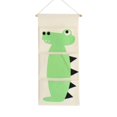 thumbnail image 1 of Bolsa de almacenamiento con 3 bolsillos para puerta colgante, organizador de armario, decoración, 1 of 3