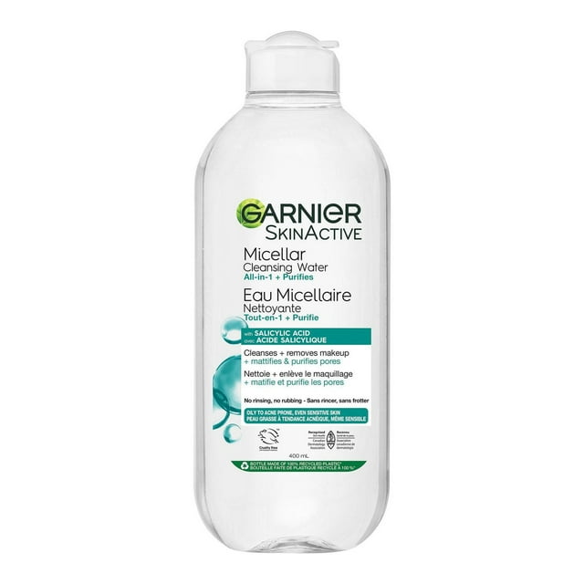 Garnier Micellar Water with Salicylic Acid for Acne Prone Sensitive Skin