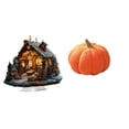 thumbnail image 1 of Adorno De Calabaza De Acrílico, Cojín Decorativo De Peluche Para Mesa, Sofá Independiente, Decoración Para Fiesta, Hogar, Estantería, Festival, Dormitorio., 1 of 8