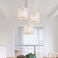 thumbnail image 4 of Hanging Lamps That Plug Into Wall Outlet Dining Room Metal White Light Pendants For Kitchen Island Plug In Pendant Light Fixtures, 4 of 4
