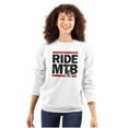 thumbnail image 3 of Ride MTB Mountain Bike Cyclist Sweatshirt for Men or Women Brisco Brands X, 3 of 5
